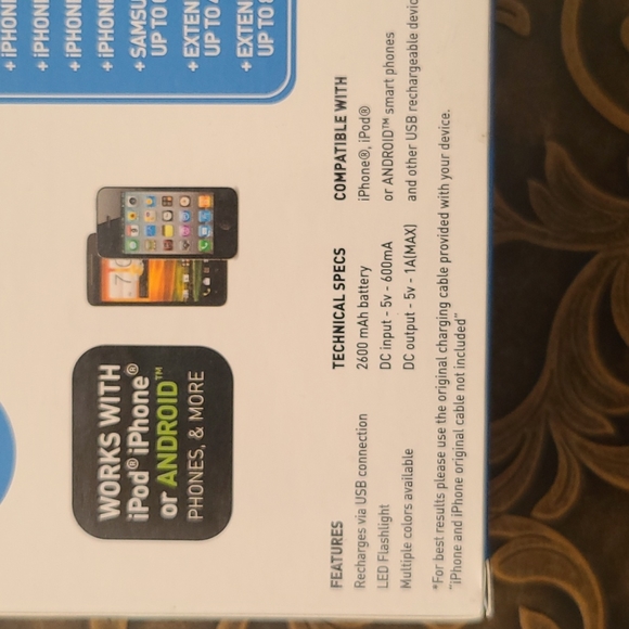 Power Bank Flashlight - Rechargeable Battery Backup - Picture 6 of 8